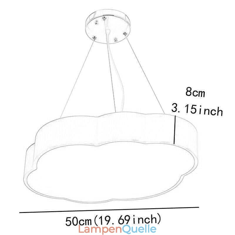 Pendelleuchte Moderne Einfache Wolke Lampe Kreative Cartoon Beleuchtung Licht