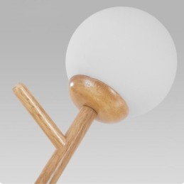 Nordische kreative Pendelleuchte aus Holz