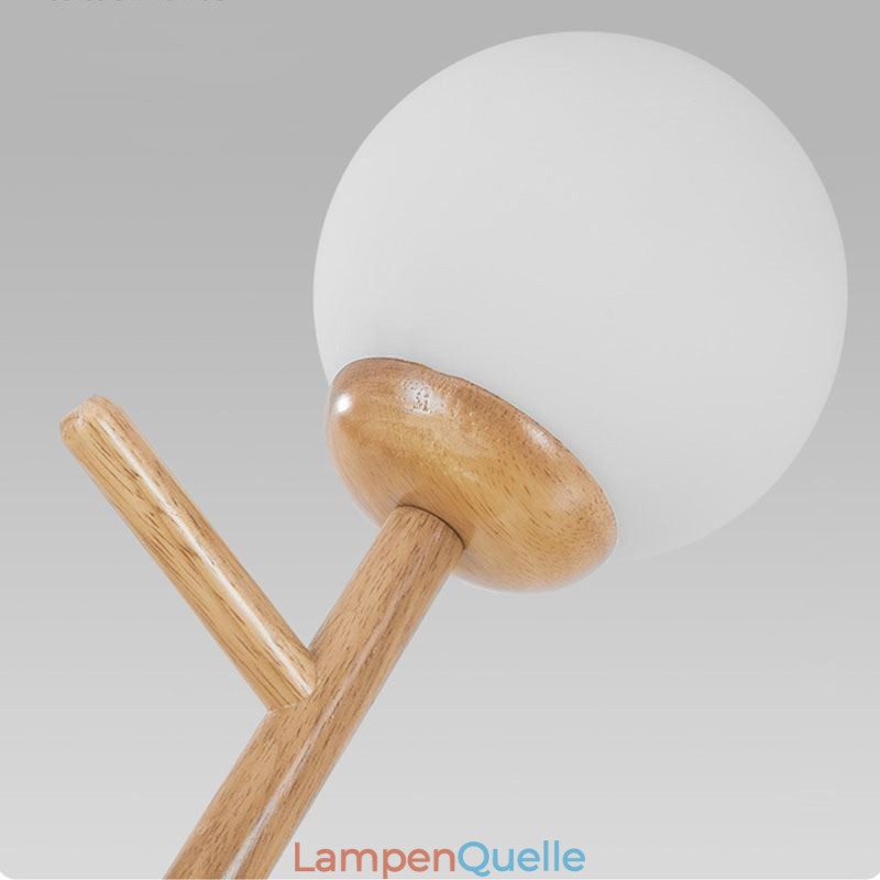 Nordische kreative Pendelleuchte aus Holz