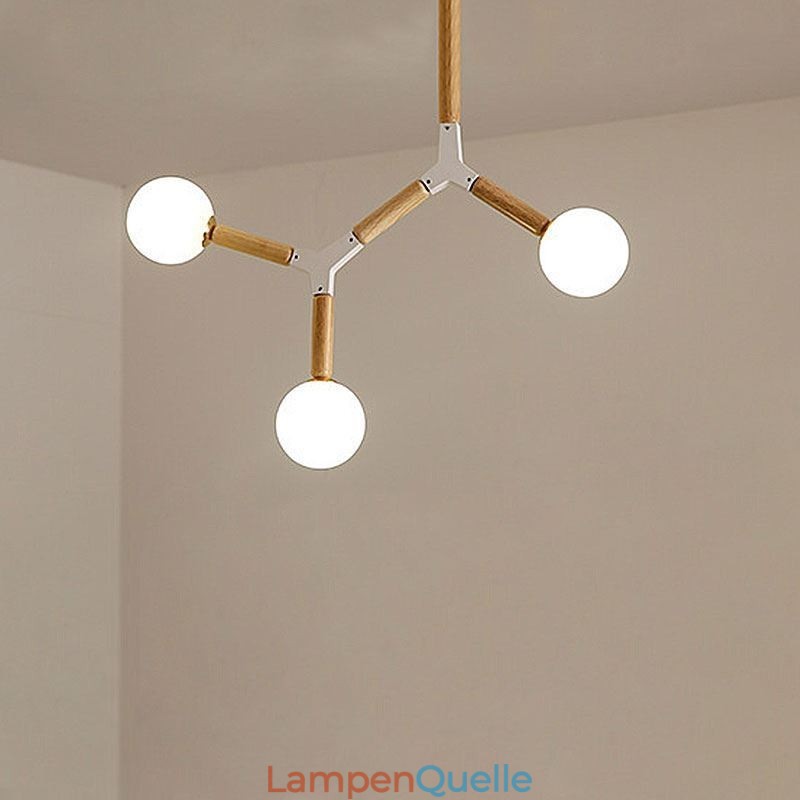 Nordic Magic Bean Pendelleuchte Kreative Holzbeleuchtung