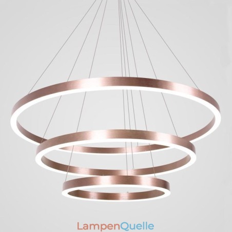 Pendelleuchte Zeichnung Handwerk 3 Ringe Lampe 80+60+40cm Pendelleuchte Zeichnung Handwerk 3 Ringe Lampe 80+60+40cm