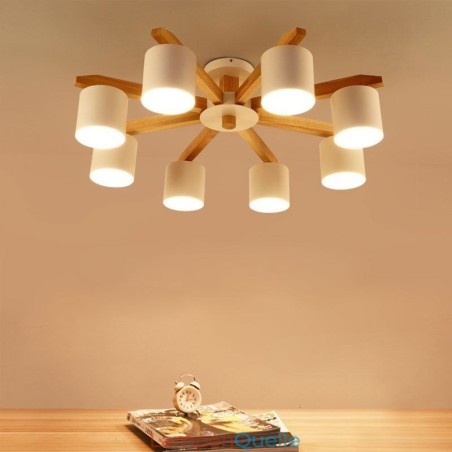 Nordic Log Pendelleuchte Macaron Leuchte