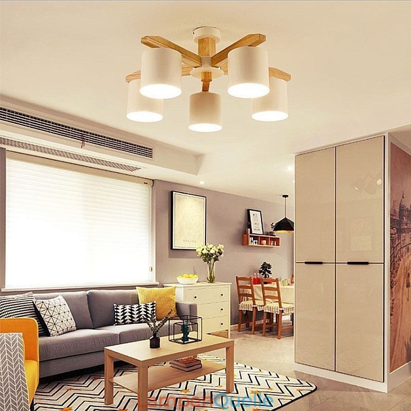 Nordic Log Pendelleuchte Macaron Leuchte