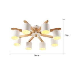 Nordic Log Pendelleuchte Macaron Leuchte