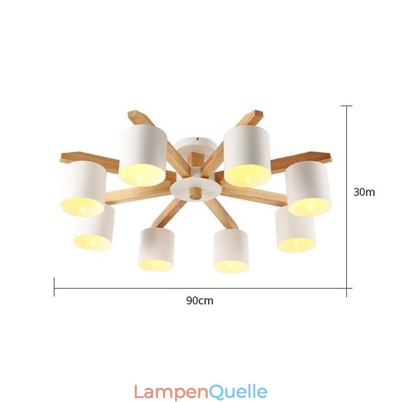 Nordic Log Pendelleuchte Macaron Leuchte