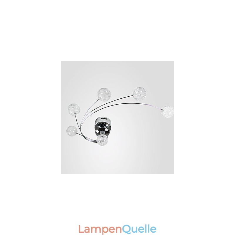 Deckenleuchte Modern Living Leuchtmittel inklusive 6 Lichter