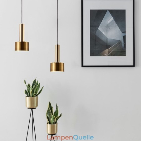 Moderne einfache Pendelleuchte Zylinderform Lampe Aluminium Beleuchtung Licht Moderne einfache Pendelleuchte Zylinderform Lampe Aluminium Beleuchtung Licht