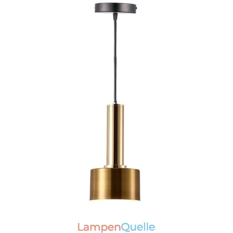 Moderne einfache Pendelleuchte Zylinderform Lampe Aluminium Beleuchtung Licht