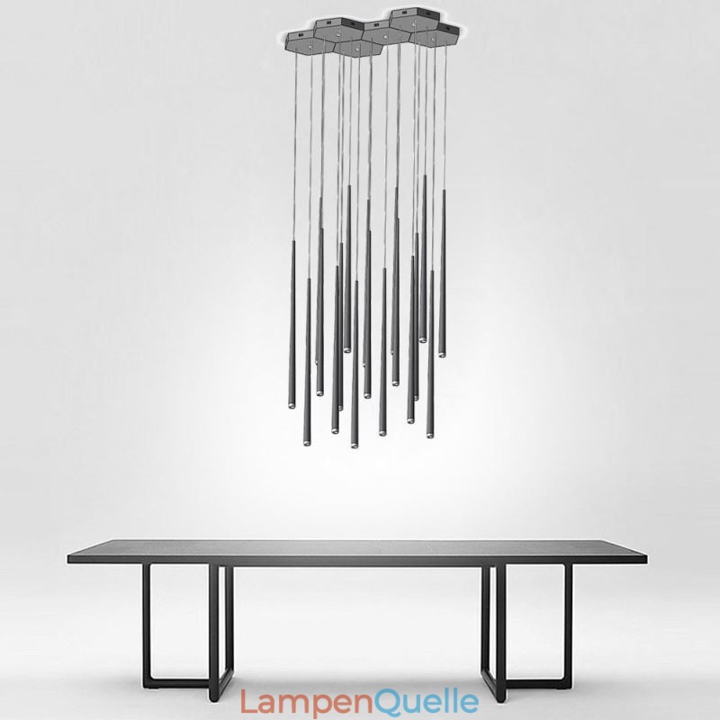 Moderne einfache Pendelleuchte Zylinderform Beleuchtung Meteor Regen Lampe Licht
