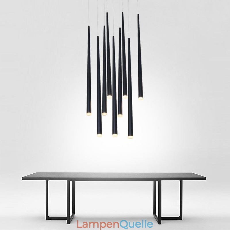 Moderne Pendelleuchte Zylinderform Lampe Meteor Rain Lighting