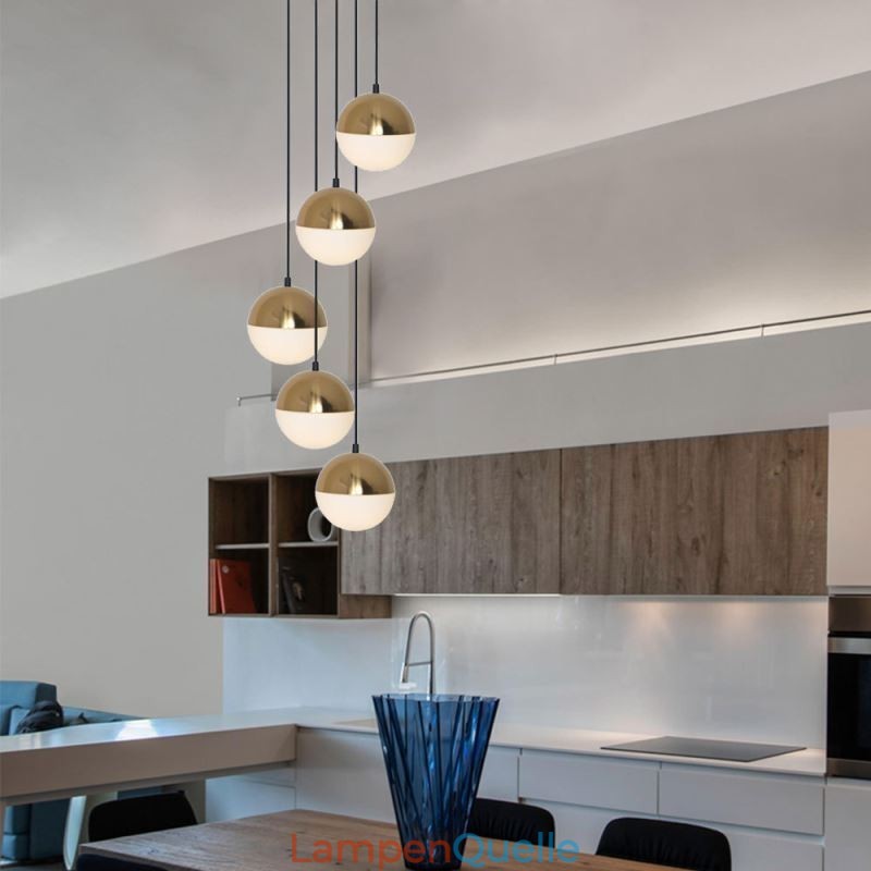Nordic Cluster Pendelleuchte Kreative Kreisform Lampe Beleuchtung
