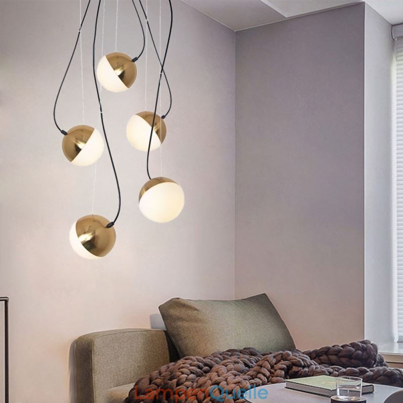 Nordic Cluster Pendelleuchte Kreative Kreisform Lampe Beleuchtung