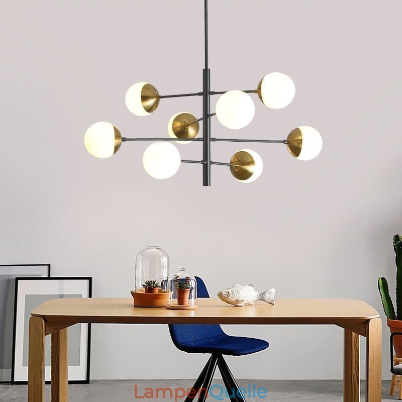 Zeitgenössische Pendelleuchte Magic Bean Sputnik Kronleuchter Lampe