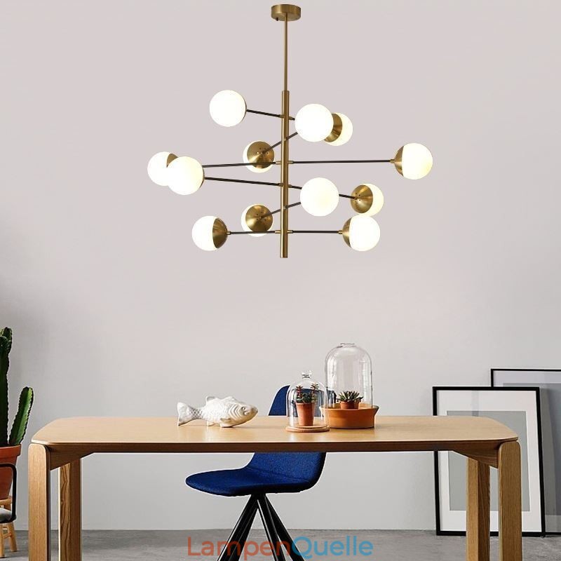 Zeitgenössische Pendelleuchte Magic Bean Sputnik Kronleuchter Lampe