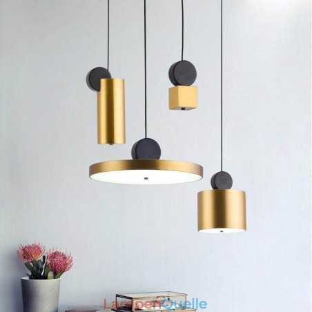 Moderne Pendelleuchte Nordic Acryl Lampe Geometrie Beleuchtung Licht Moderne Pendelleuchte Nordic Acryl Lampe Geometrie Beleuchtung Licht