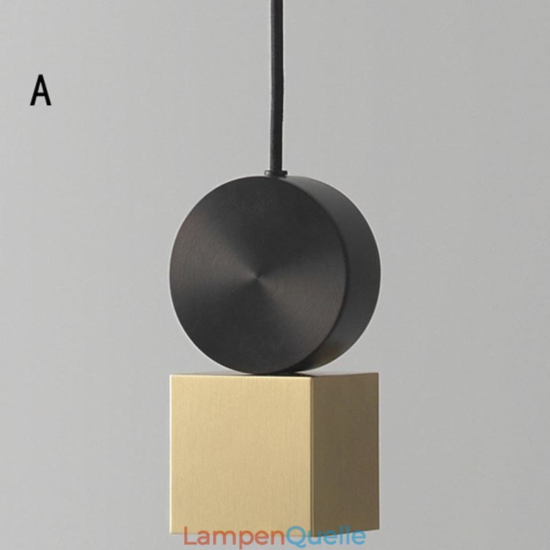 Moderne Pendelleuchte Nordic Acryl Lampe Geometrie Beleuchtung Licht