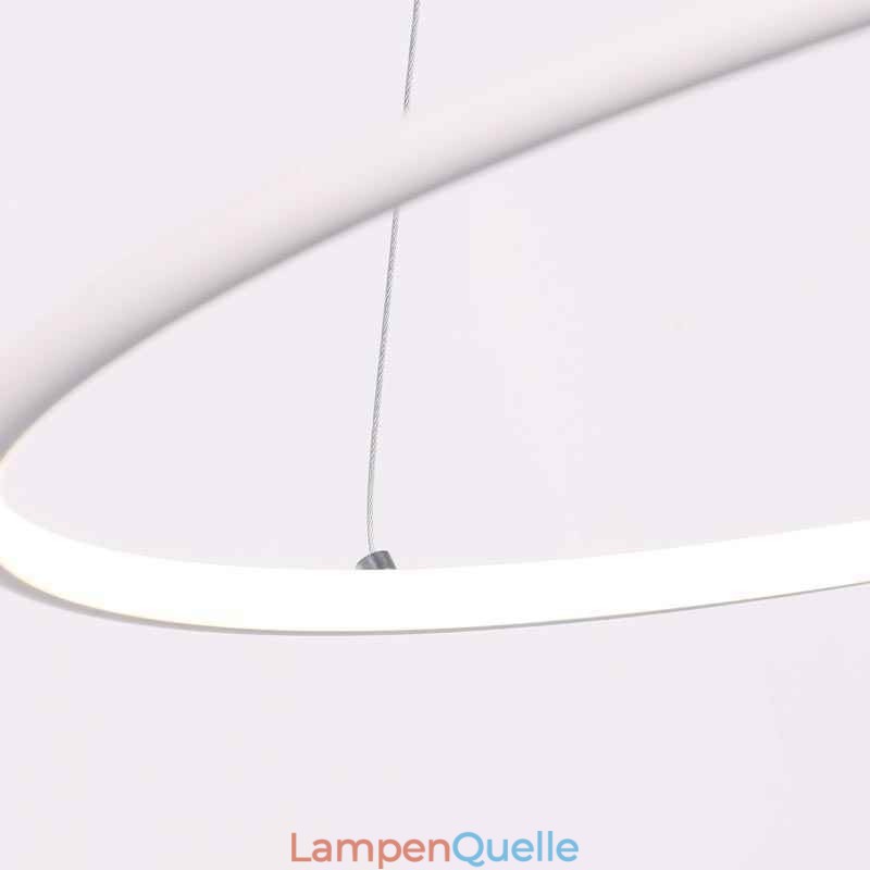 Moderne Pendelleuchte Kreislampe 60cm 80cm