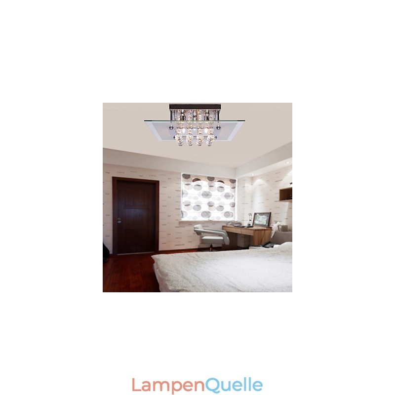 Deckenleuchte Modern Crystal Living 5 Lichter