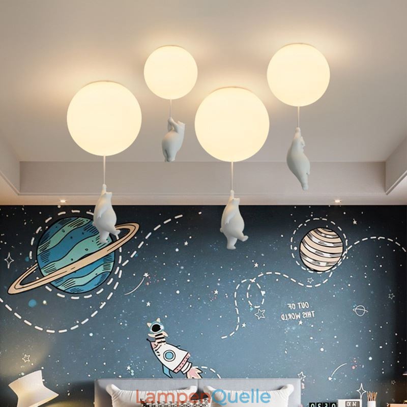 Nordic Ballon Deckenleuchte Acryl Pendelleuchte Kinder Kinder