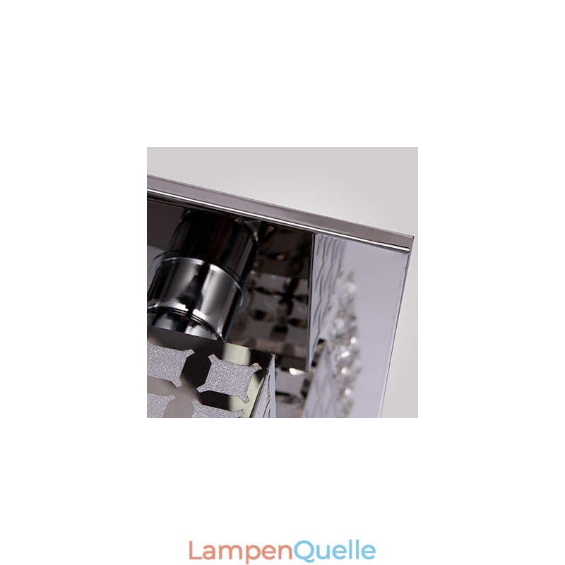 Kronleuchter Modern Kristall Edelstahl Wohnzimmer 4 Lichter