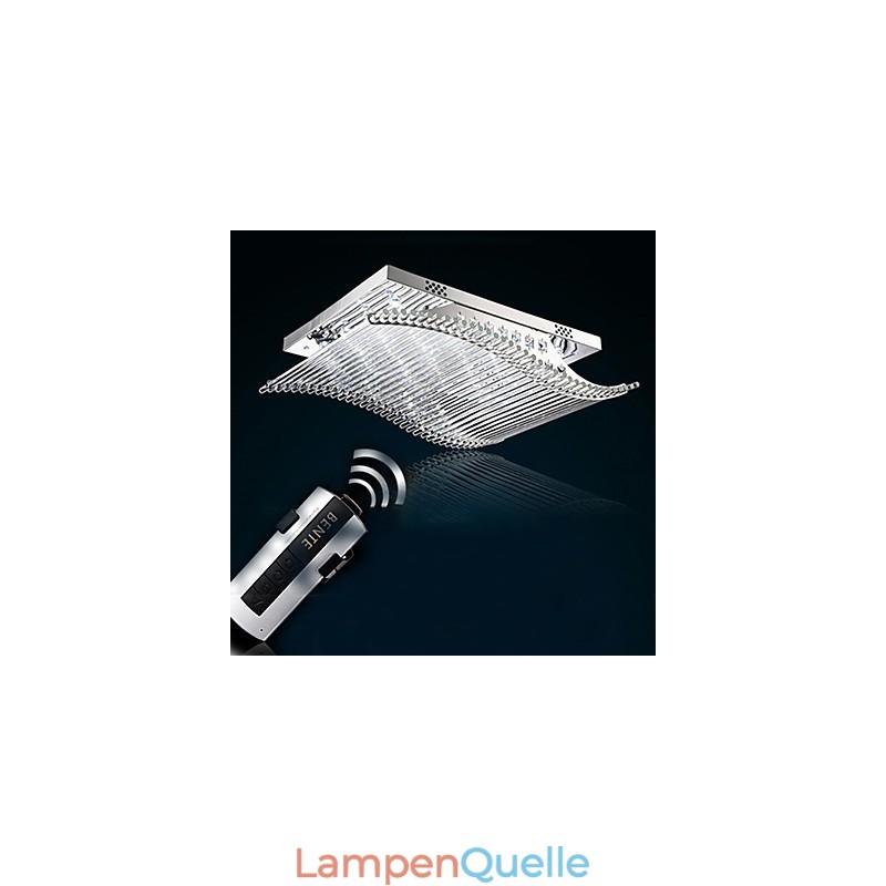 Moderne zeitgenössische Glas-Unterputzleuchte