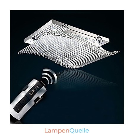 Moderne zeitgenössische Glas-Unterputzleuchte