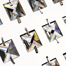 Moderne zeitgenössische Glas-Unterputzleuchte