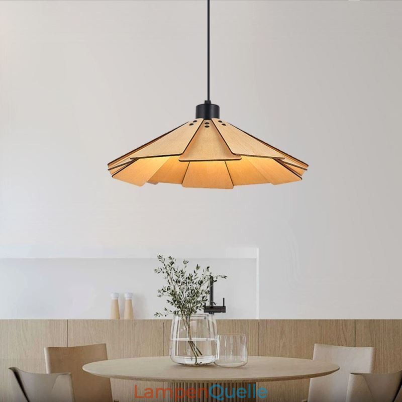 Pendelleuchte Kreative Retro Holz Deckenleuchte
