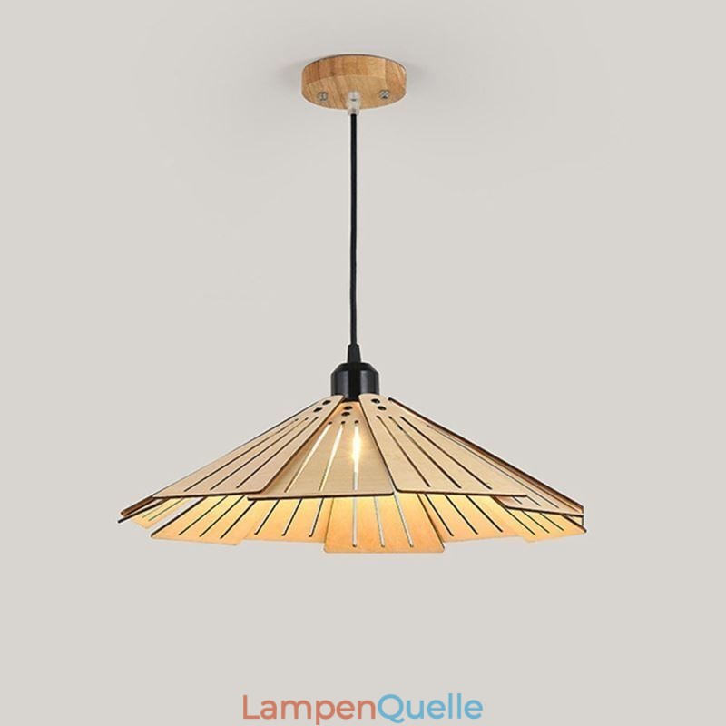 Pendelleuchte Kreative Retro Holz Deckenleuchte