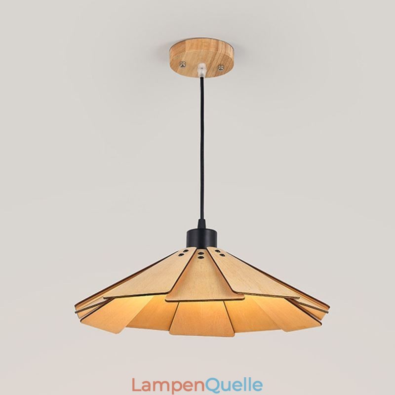 Pendelleuchte Kreative Retro Holz Deckenleuchte