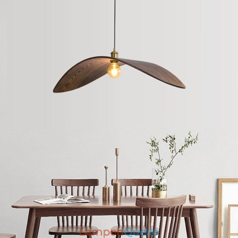 Massivholz Pendelleuchte Kreative Retro Deckenleuchte
