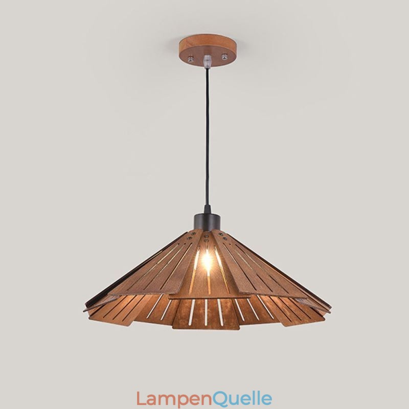 Retro Pendelleuchte Kreative Holz Deckenleuchte