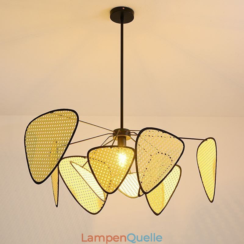 Pendelleuchte Natürliche einfache handgewebte Deckenlampe