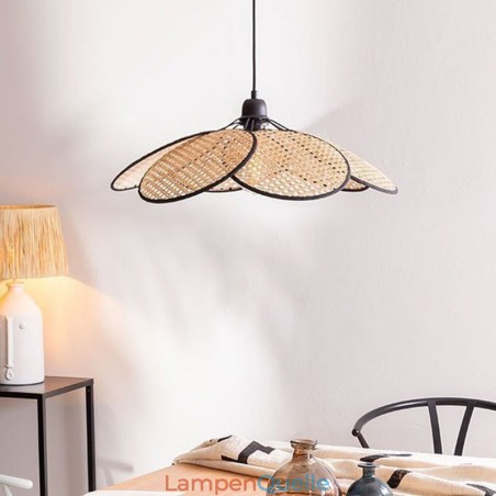 Pendelleuchte Natürliche einfache handgewebte Lampe Pendelleuchte Natürliche einfache handgewebte Lampe
