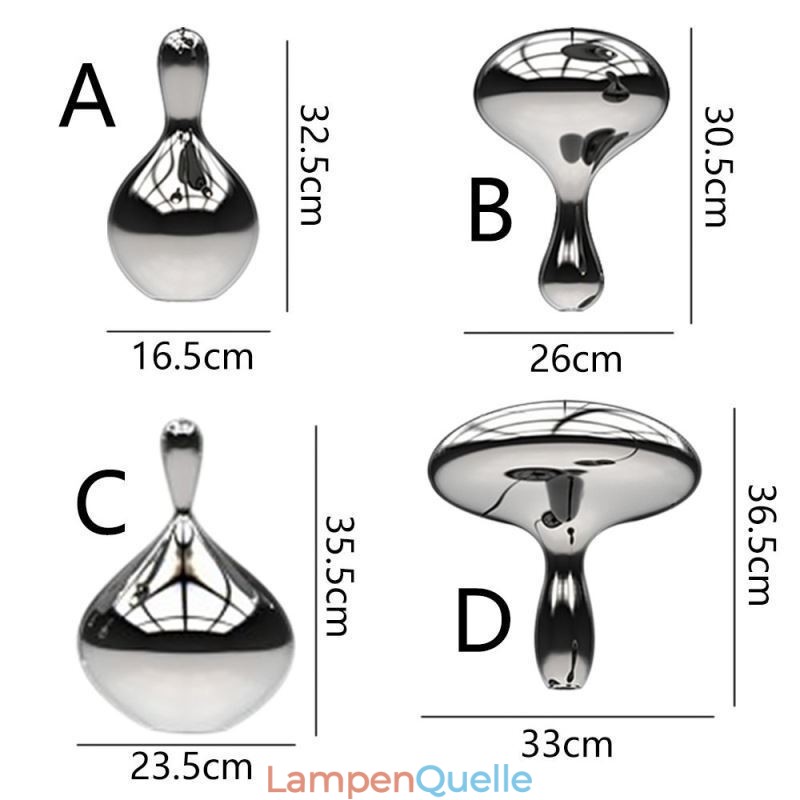 Kreative Pendelleuchte Moderne einfache galvanisierte Glas kleine Deckenleuchte