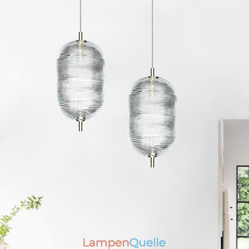 Water Ripple Pendelleuchte Moderne minimalistische Schmiedeeisen Deckenleuchte