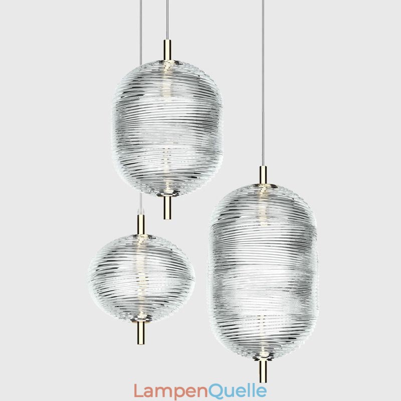 Water Ripple Pendelleuchte Moderne minimalistische Schmiedeeisen Deckenleuchte