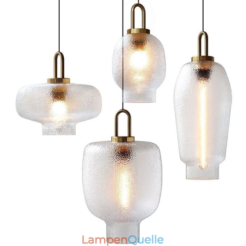 Milchglas Pendelleuchte Moderne minimalistische Schmiedeeisen Deckenleuchte
