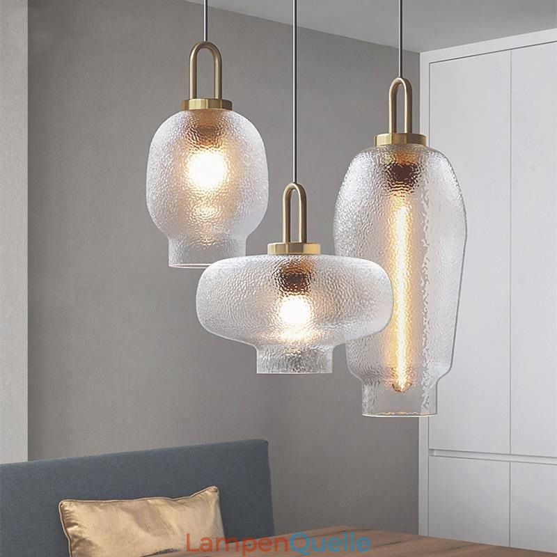 Milchglas Pendelleuchte Moderne minimalistische Schmiedeeisen Deckenleuchte