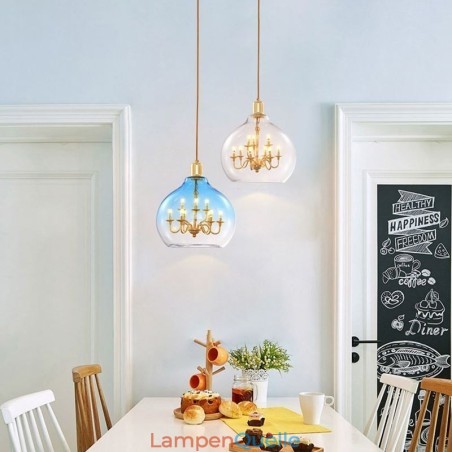 Glas Pendelleuchte Moderne Minimalistische Schmiedeeisen Deckenleuchte 9 Lichter Glas Pendelleuchte Moderne Minimalistische Schmiedeeisen Deckenleuchte 9 Lichter