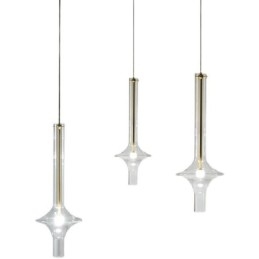 Glasröhre Pendelleuchte Moderne minimalistische Schmiedeeisen Deckenleuchte