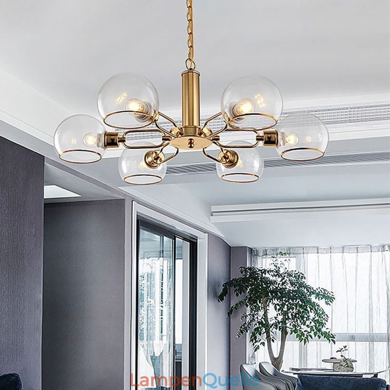 Glas Pendelleuchte Moderne Minimalistische Schmiedeeisen Deckenleuchte