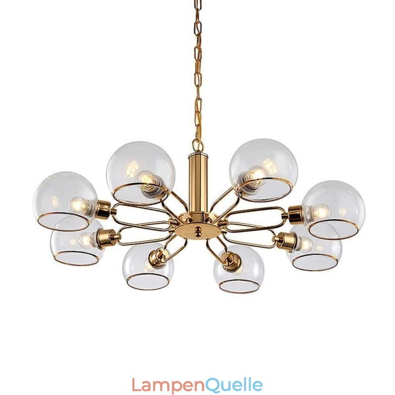 Glas Pendelleuchte Moderne Minimalistische Schmiedeeisen Deckenleuchte