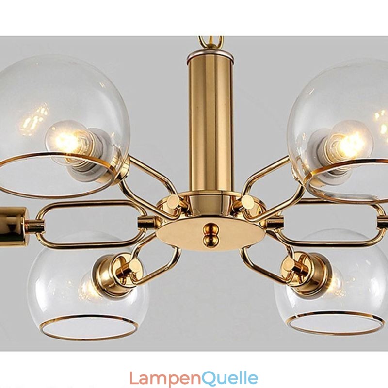 Glas Pendelleuchte Moderne Minimalistische Schmiedeeisen Deckenleuchte