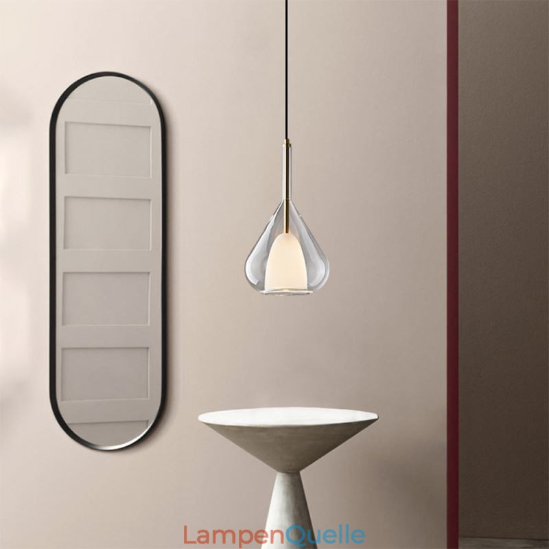 Pendelleuchte Moderne minimalistische Doppelglas-Deckenleuchten