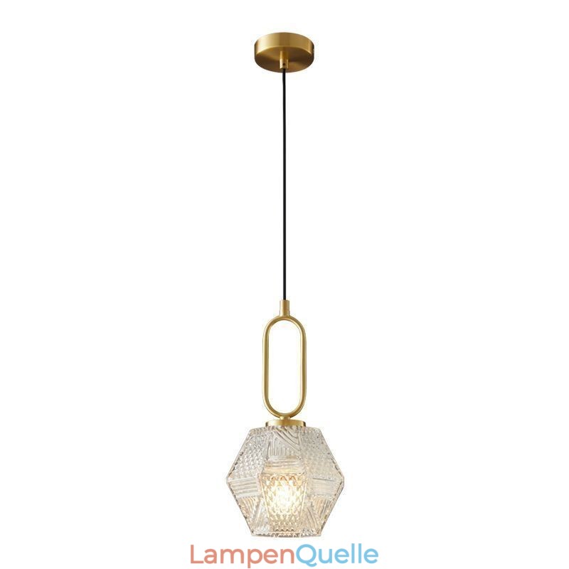 Moderne Pendelleuchte aus Glas für Zuhause, kreative Pendelleuchte