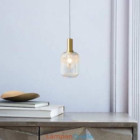 Moderne Pendelleuchte mit einer Leuchte aus Glas, Pendelleuchte, Insel Moderne Pendelleuchte mit einer Leuchte aus Glas, Pendelleuchte, Insel