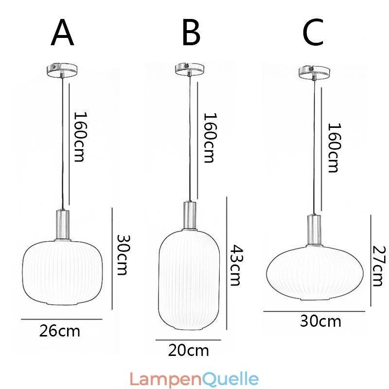 Moderne Pendelleuchte Einfache Kreative Glas Hängeleuchten