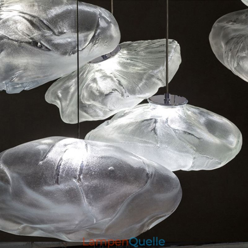 Kreative nordische Pendelleuchte Glas Kronleuchter Kunst Hängeleuchte