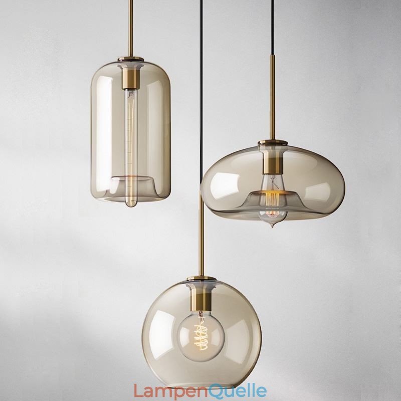 3 Licht Glas Pendelleuchte Klassische Cluster Hängende Beleuchtungskörper Cafe